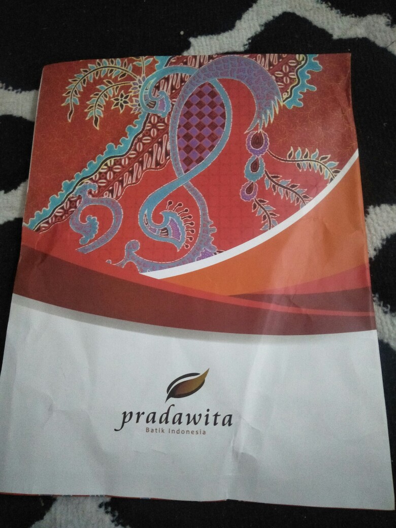 Pradawita Batik Kemeja Slim Fit Dwiwarna 1d-ungu