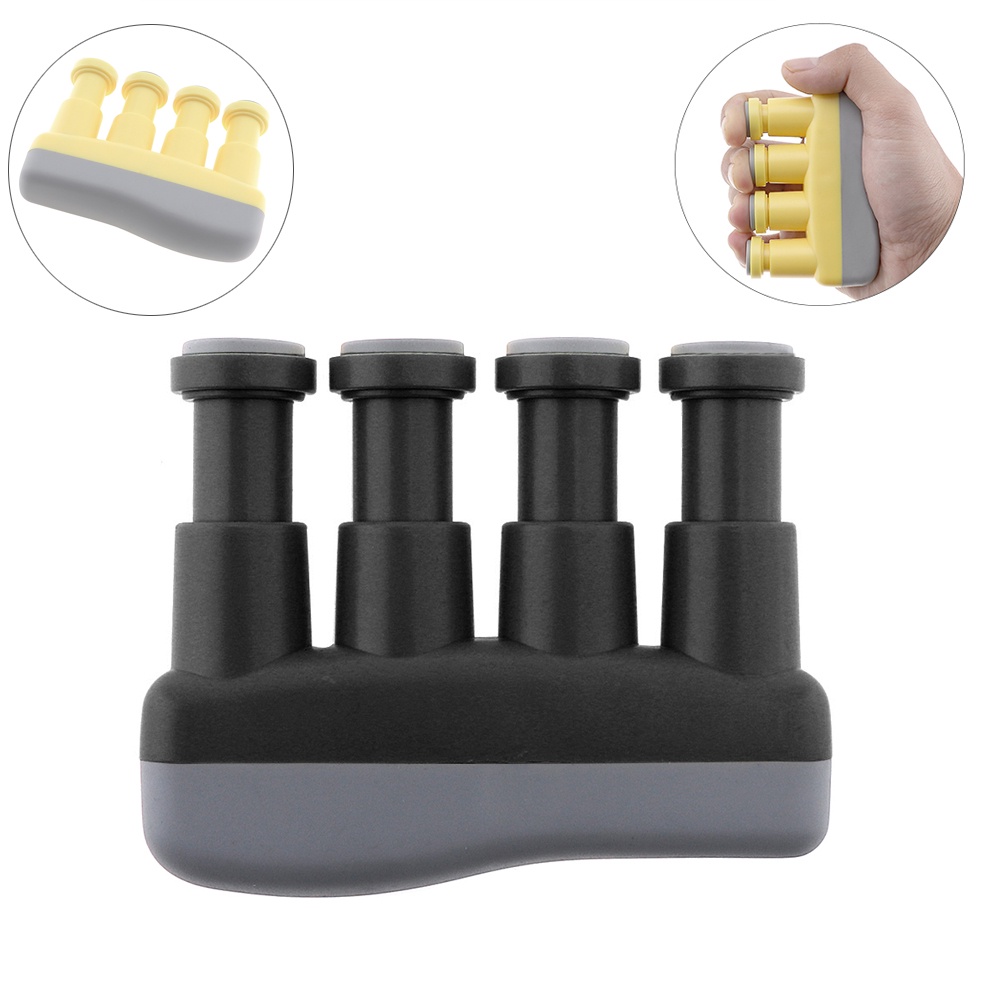 Finger Grip Portable Warna-Warni Untuk Gitar Bass Piano