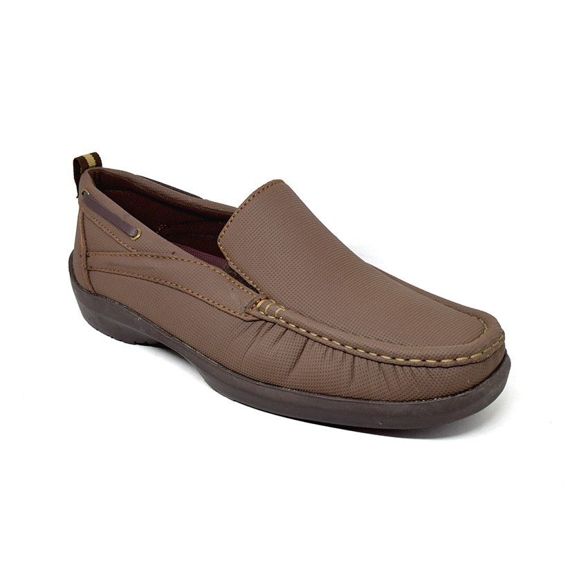 Bata Sepatu  Pria  Kasual Mocassino Loko Brown 8314031 