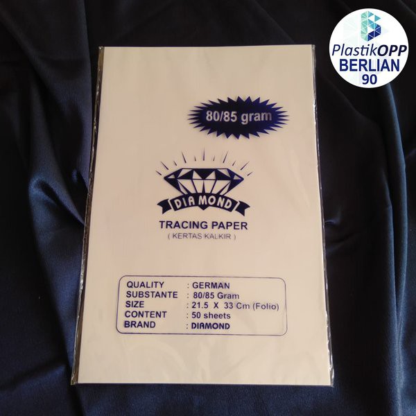 

Terbaru Kertas Kalkir atau Tracing Paper 21.5x33cm Special
