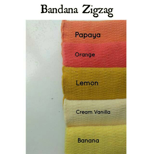 Inner Bandana | 1kg = 60pcs Bandana Rajut | Ciput Rajut | Ciput Zigzag