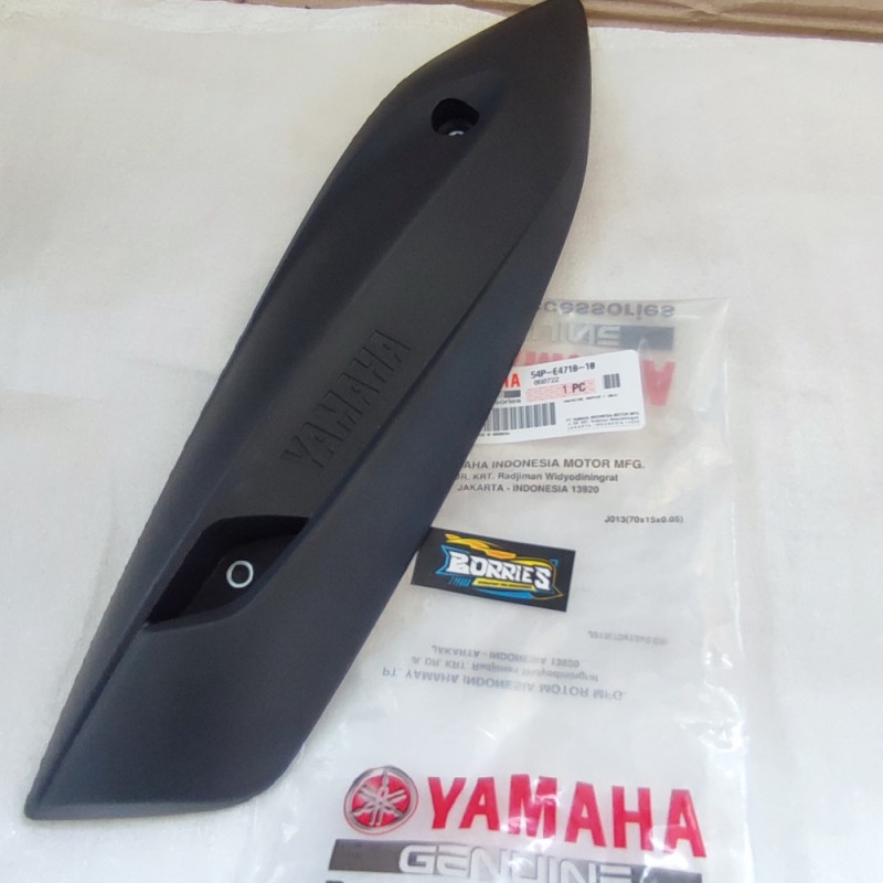 protector tutup cover Tameng knalpot atas Mio Gt J Soul Gt 54P-E4718-10