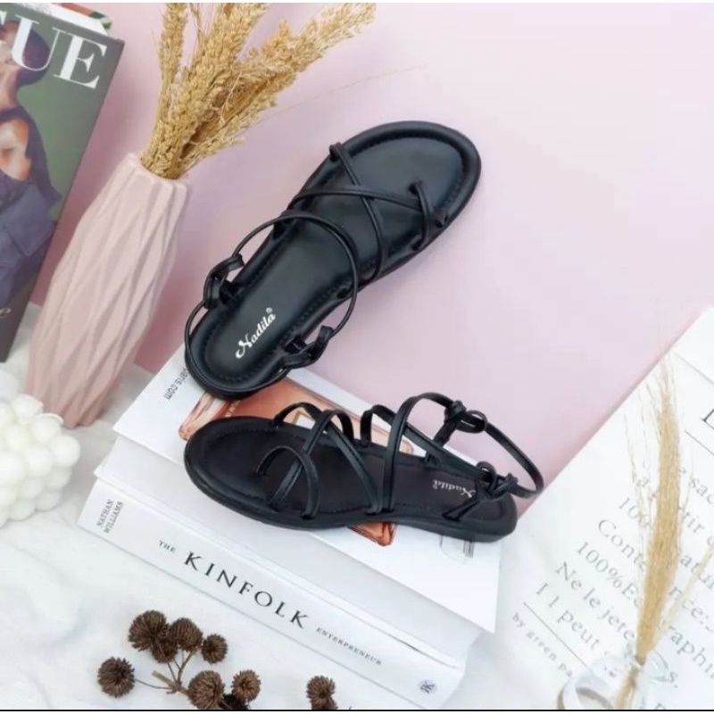 NADILASTUFF[ASLI]GLADIATOR SANDAL SENDAL WANITA