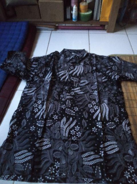 Maura Couple - Sania Ruffle Batik Couple Ori Ndoro Jowi Dnt Manggar Abu