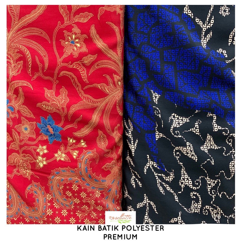 KAIN BATIK POLYESTER TEBAL PREMIUM