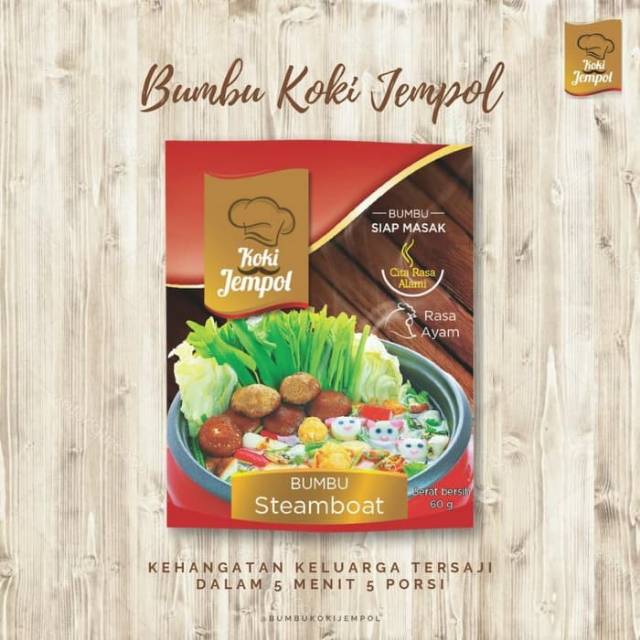 

Bumbu Koki Jempol 60 gr