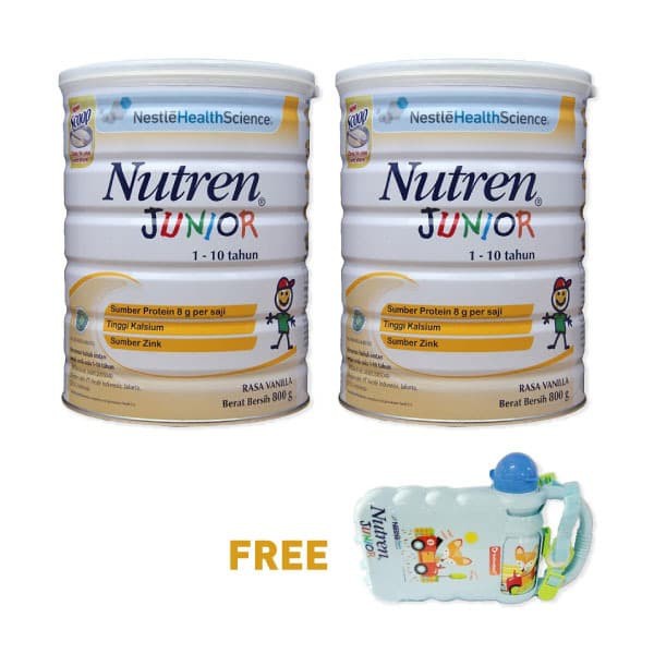 

PROMO NUTREN JUNIOR PREBIO SUSU BUBUK 800G [2 PCS] GRATIS LUNCH BOX (RANDOM) TERMURAH
