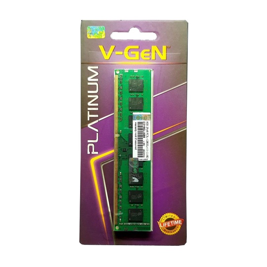 Ram PC Longdimm V-GeN DDR3L 2GB,4GB,8GB PC10600 PC12800 1600Mhz Memory Untuk CPU PC Lifetime Warranty