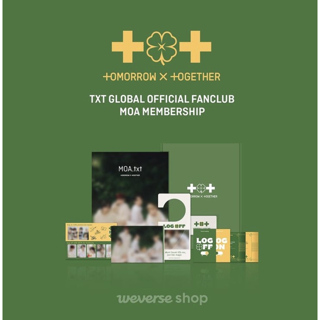 [TXT GLOBAL OFFICIAL FANCLUB MOA MEMBERSHIP] - MEMBERSHIP | MEMBERSHIP KIT
