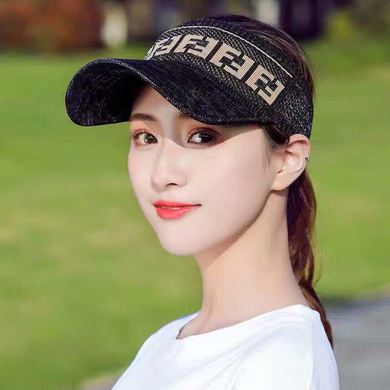 Topi Baseball Gaya Korea untuk Unisex Ponytail - Topi  Baseball