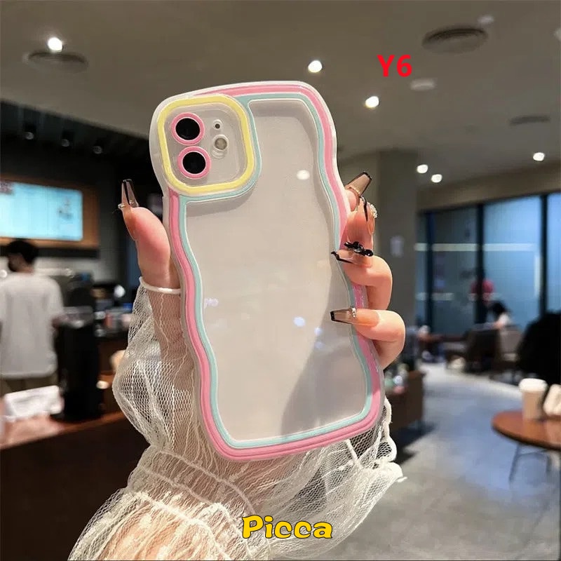 Soft Case Warna Macaron Untuk Oppo A57 2022 A15 A16 A95 A12 A7 A5s A16K A16E A3s A16s A74 A5 A9 2020 A11K A12E F9Pro