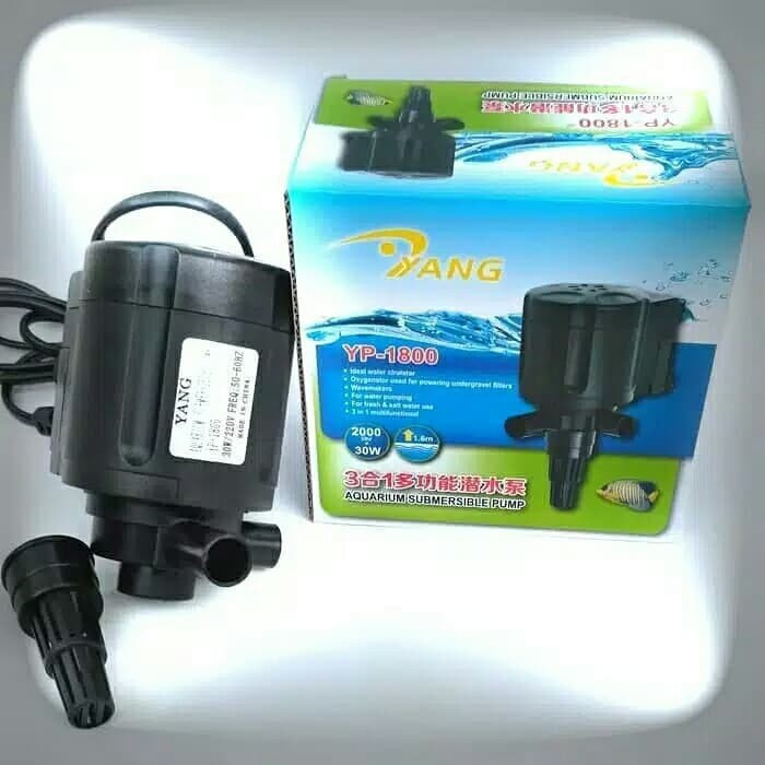 pompa air aquarium yang yp 1800