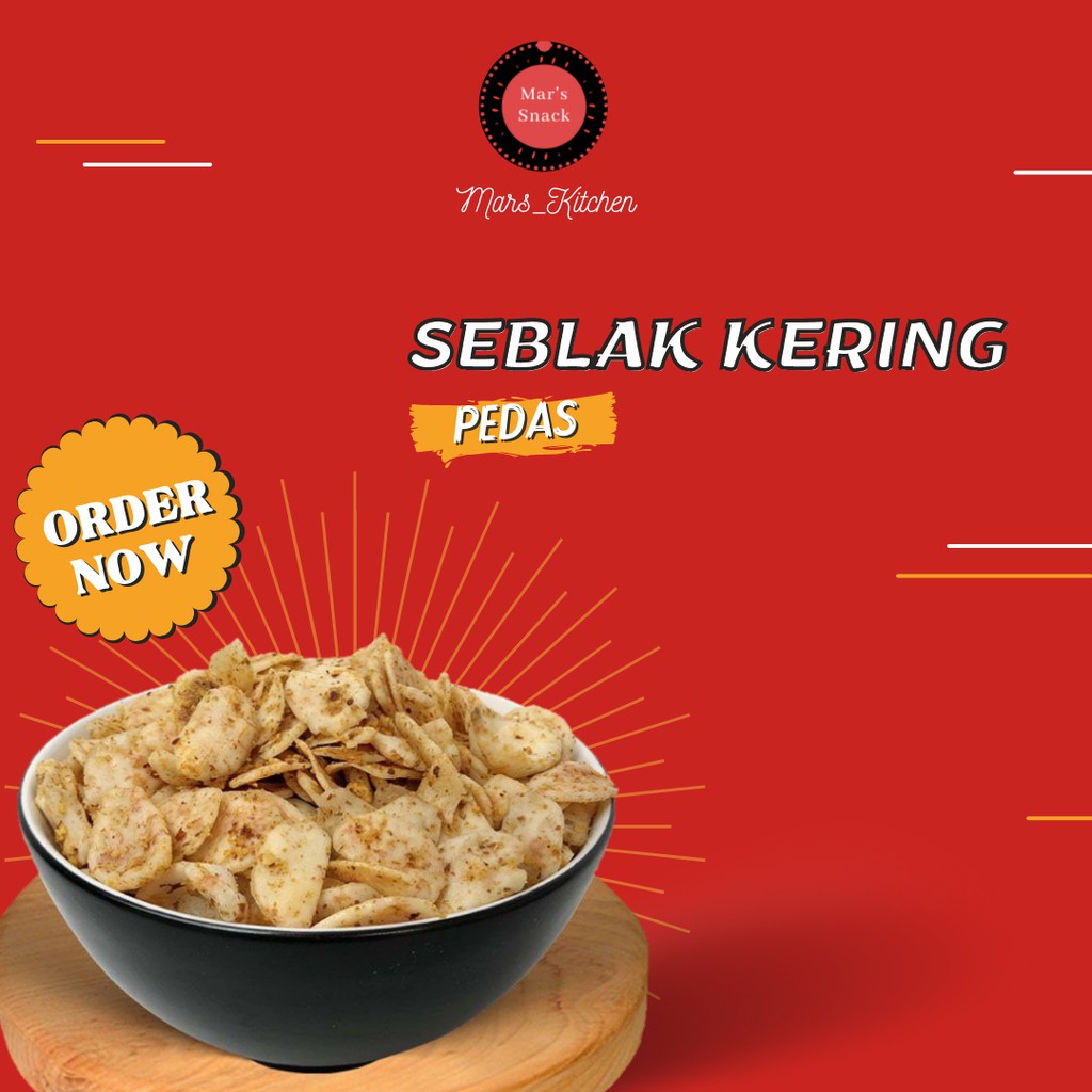 

KERUPUK SEBLAK KERING