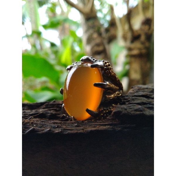 Cincin Batu Natural Bacan Obi giwang