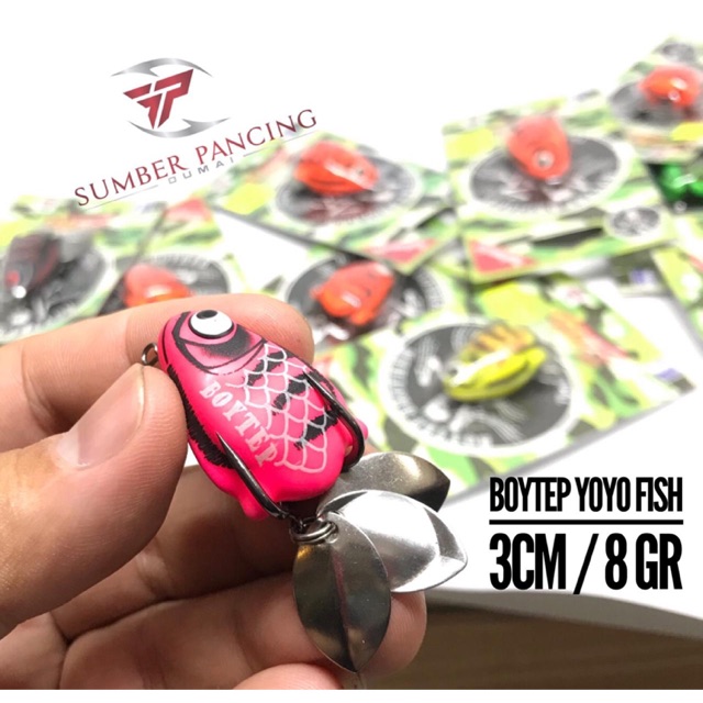 BOYTEP YOYO FISH SOFT FROG THAILAND