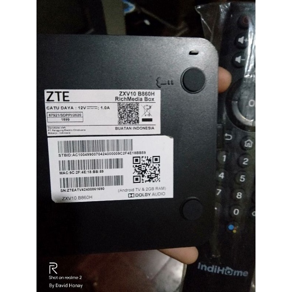 STB BOX tv sudah root V5 Remote invoice