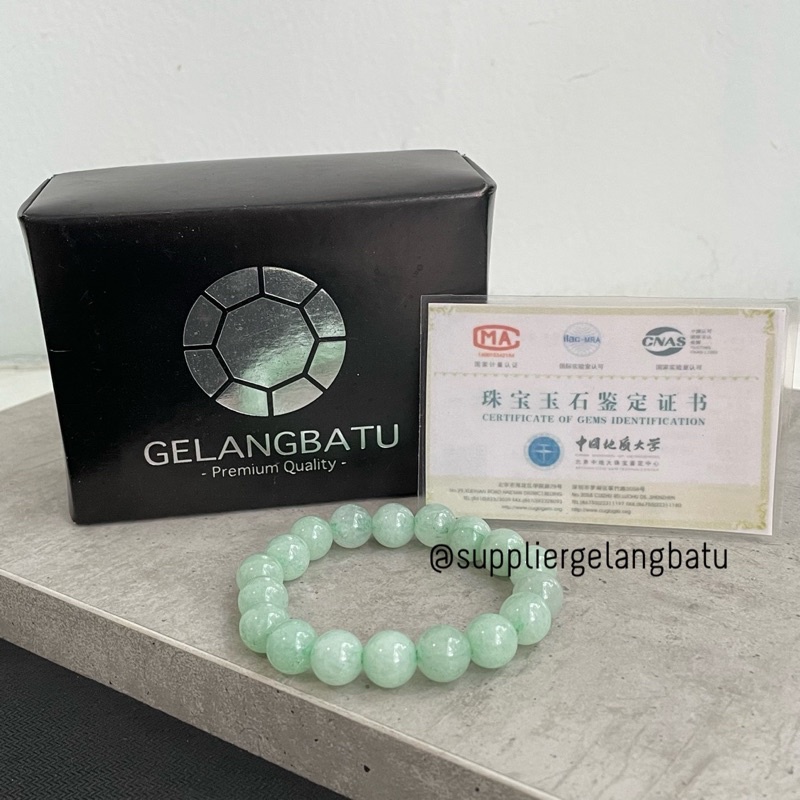 GIOK HONGKONG ASLI BERSERTIFIKAT BERNOMOR SERI DAN BARCODE