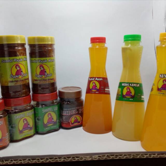 

Aneka sambel DAPUR LINDA dan aneka Minuman herbal DAPUR LINDA