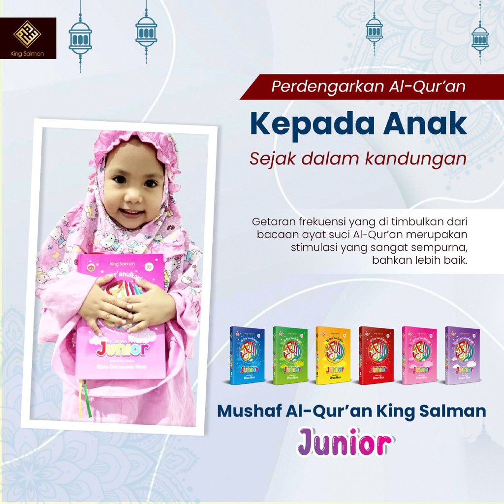ALQURAN ANAK CUSTOM NAMA ANAK PERKATA ALQURAN PERSONAL JUNIOR QURAN TERJEMAH QURAN TAJWID A5/SEDANG