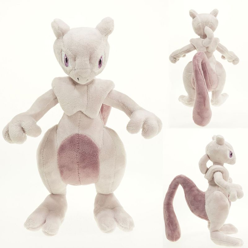 Mewtwo Pokemon Mega Mainan Boneka Lembut Pokemon Plush Figure Mainan Hadiah Anak