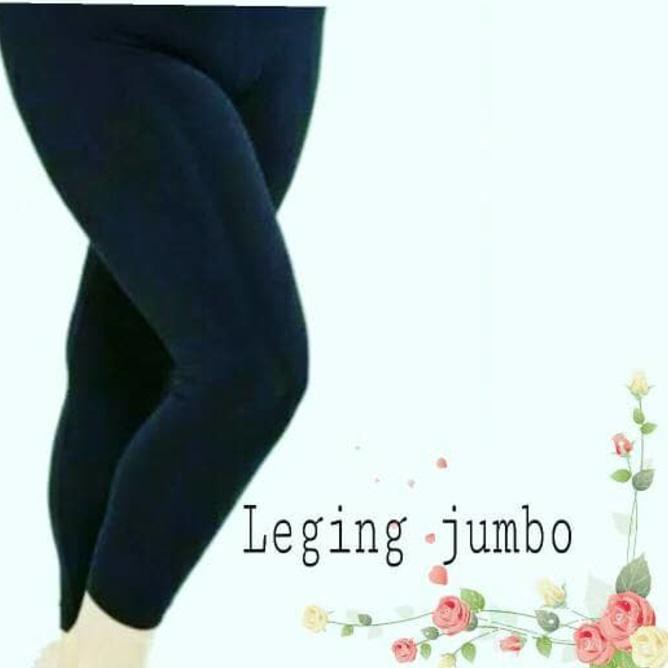 Sq1 Legging Jumbo Besar Wanita Leging Panjang Lejing Jumbo Dalaman Rok I9A