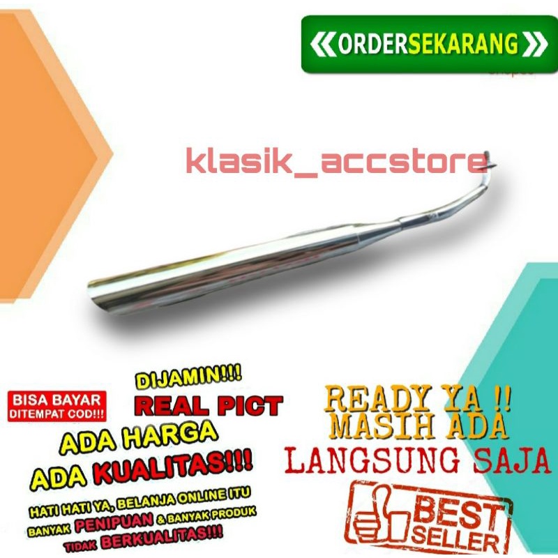 Knalpot honda astrea prima merk NTD