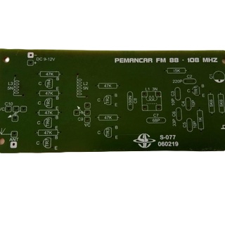 PCB Pemancar FM 88-108MHz S-077