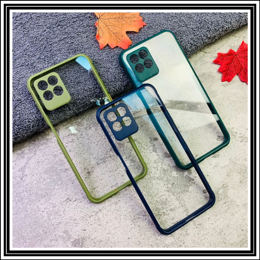 REALME NARZO 50 C25Y CASE HARD UME MIQILIN CLEAR TRANSPARAN HARDCASE PROTECT CAMERA BENING FUZE KACA CASING COVER PELINDUNG BELAKANG