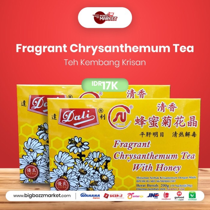 

Teh kembang chrysanthemum fragrant tea with honey