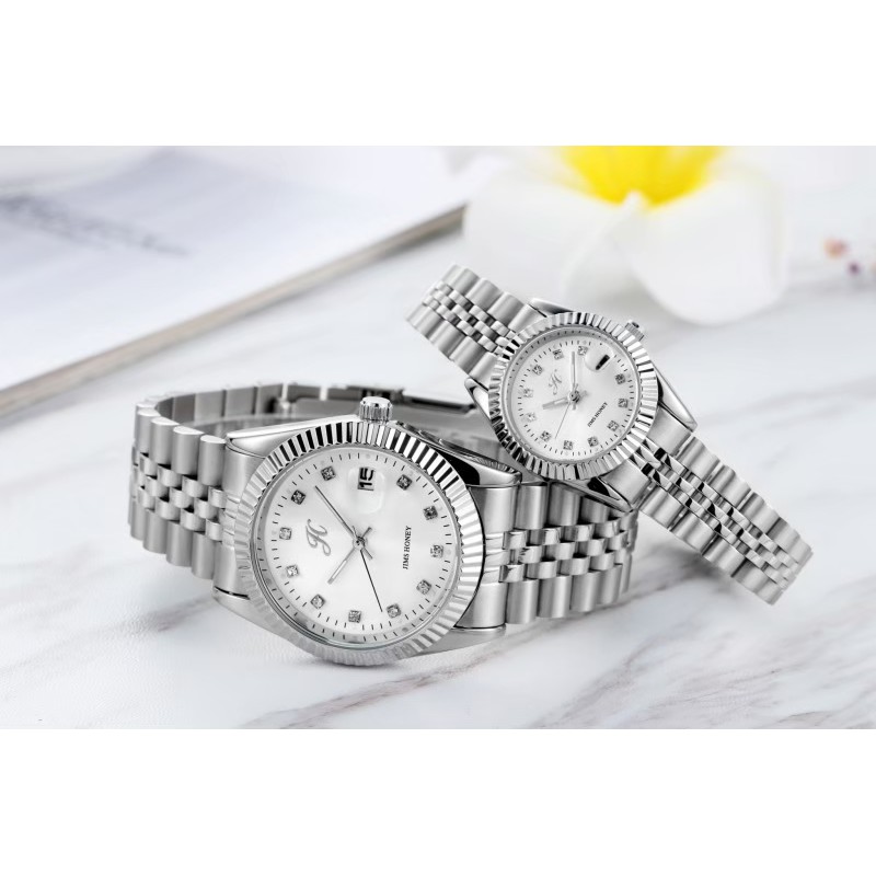 Jam Tangan Couple (Kode 8045) - Jims Honey