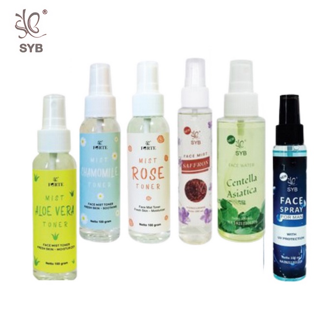 (INEED)SYB Face Mist | Aloe Vera | Chamomile | Rose | Centtela Asiatica | For Man | Saffron 100ml