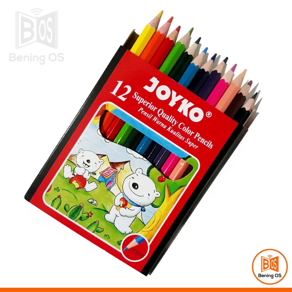 

Pensil 12 Warna - JOYKO Original (Pdk)