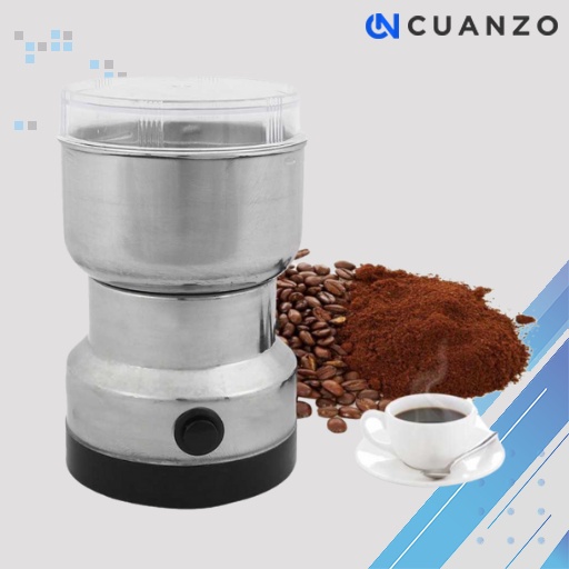 Penggiling Kopi Electric Coffee Grinder 150W / Alat Penggiling Gilingan Giling Biji Kopi Latina  Bumbu Kering Basah Bawang Cabe Lada Emas Kombinasi Dapur Elektrik Listrik Portable Antik Mini / Mesin Giling Kopi Bubuk Beras Tepung Jagung  / Grinder Kopi