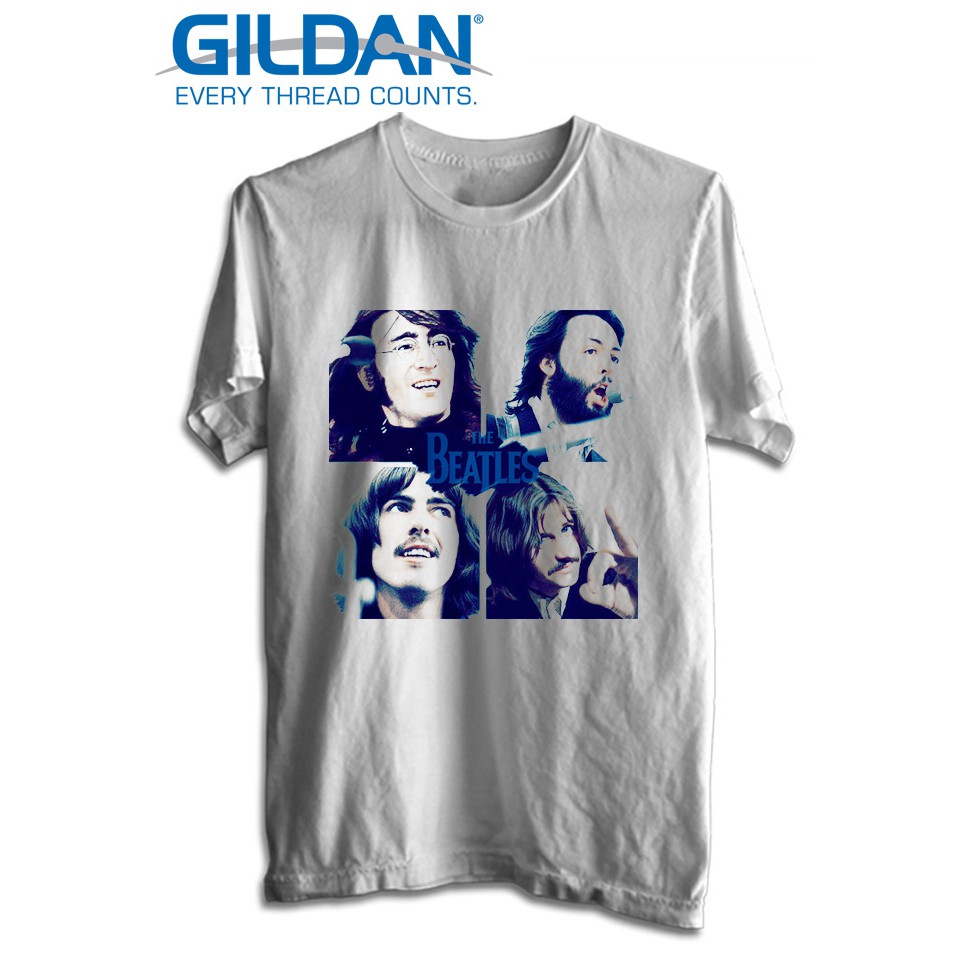 KAOS BAND THE BEATLES TSHIRT ORIGINAL GILDAN SOFTSTYLE 06