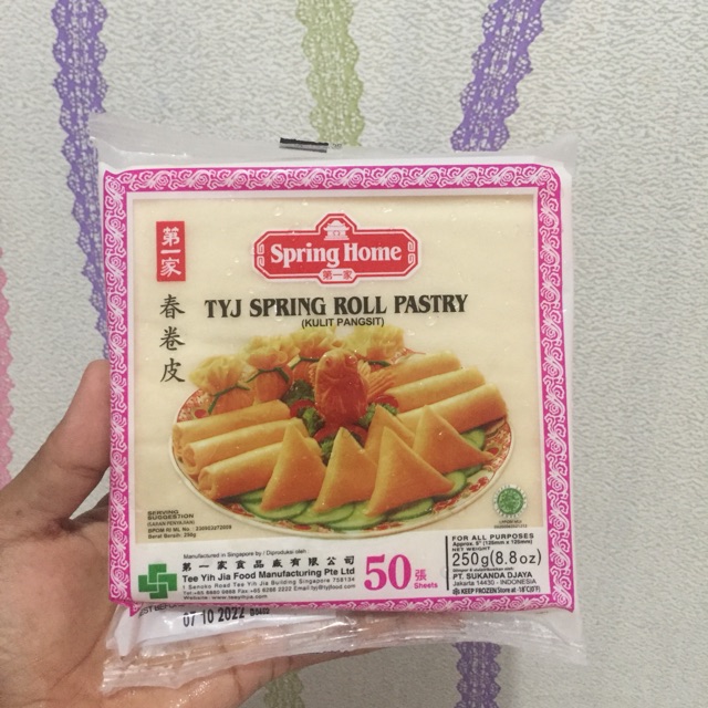

TYJ SPRING ROLL / KULIT DIMSUM / KULIT LUMPIA
