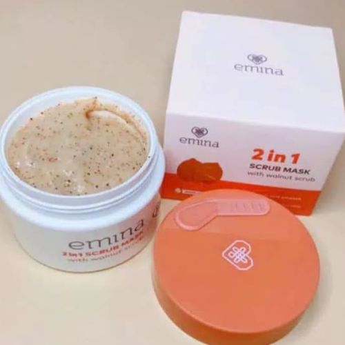 Emina 2 in 1 Scrub Mask 50ml