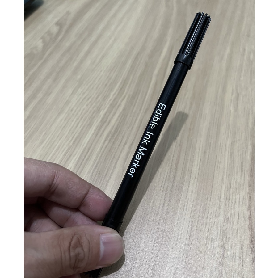 

Edible writer pen black hitam Baking Decorator