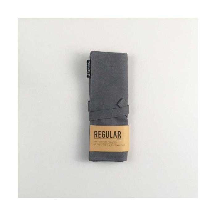 

Hello Sunday Regular Series Roll Pencil Case - Grey 003