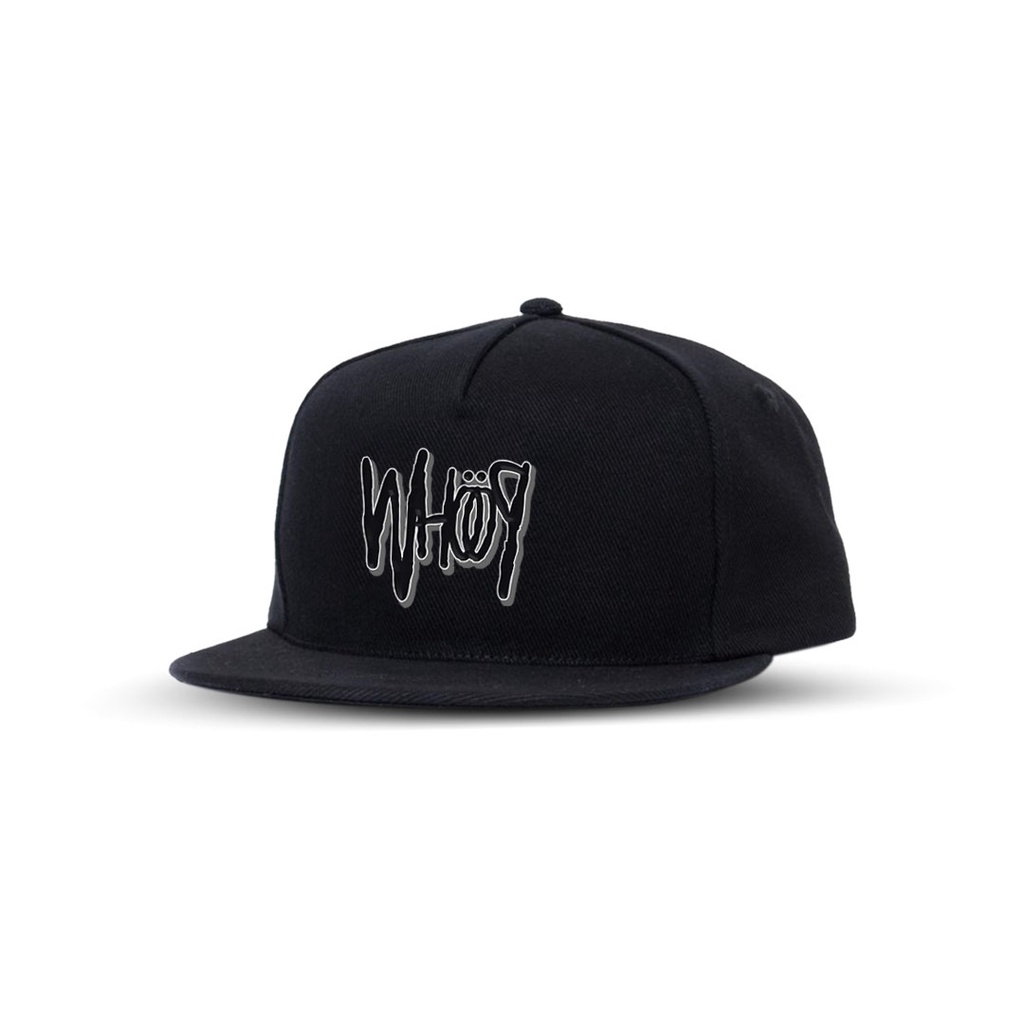 Whoopculture &quot;Ports&quot; Black Snapback