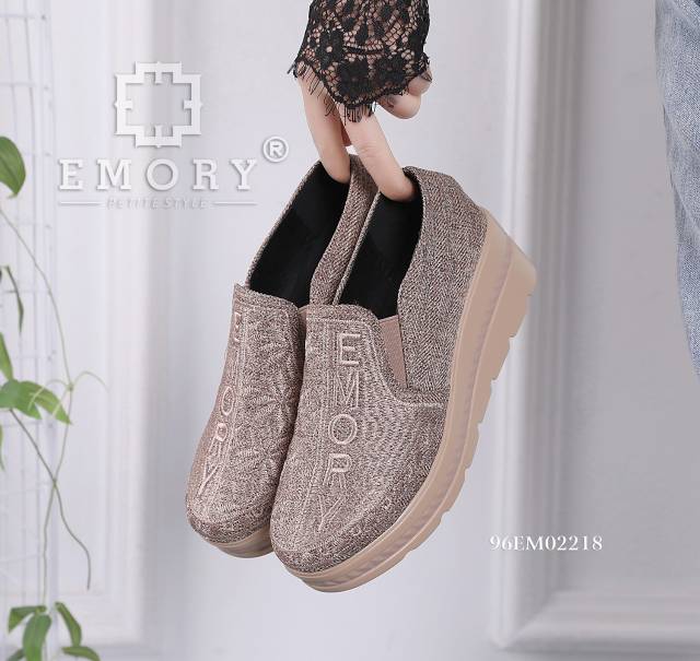 Sepatu Emory Daneya 96emo2218 original brand SEPATU WEDGES IMPORT BATAM MODEL TERBARU-1
