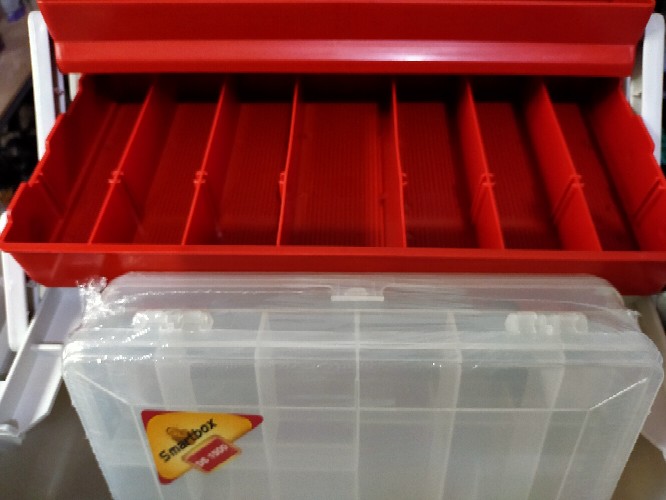 Kotak Penyimpanan Plastik Ds1500 - Victory Smart Box Clear