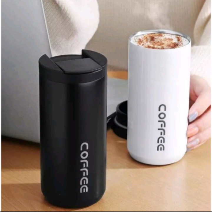 Termos Coffee Mug Stainless Steel Vacuum Insulated 500ML Tahan Panas / Dingin Kopi