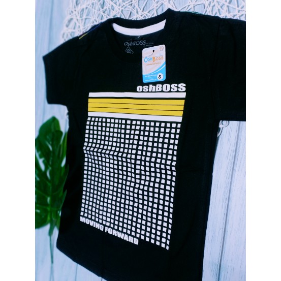 COD FREE ONGKIR KAOS ANAK DISTRO MOTIF KUNING TITIK HITAM 1-7 TAHUN-4