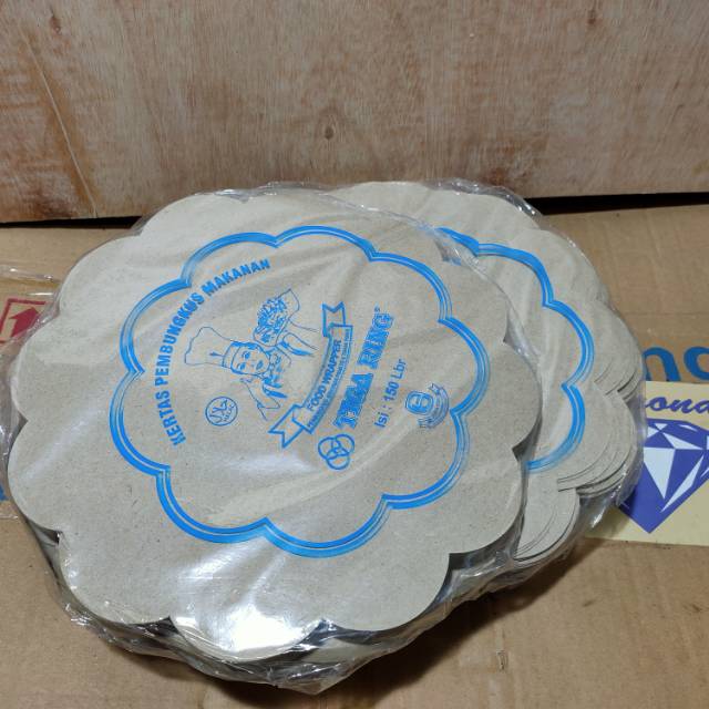 

Kertas nasi kertas bulat kertas tatakan