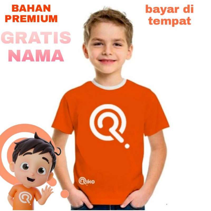 Kaos rico the series/kaos riko/logo riko/GRATIS NAMA