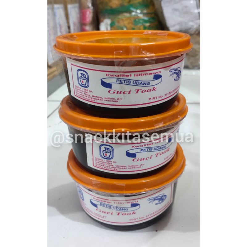 

PETIS UDANG MERK GUCI TOAK 250 gr