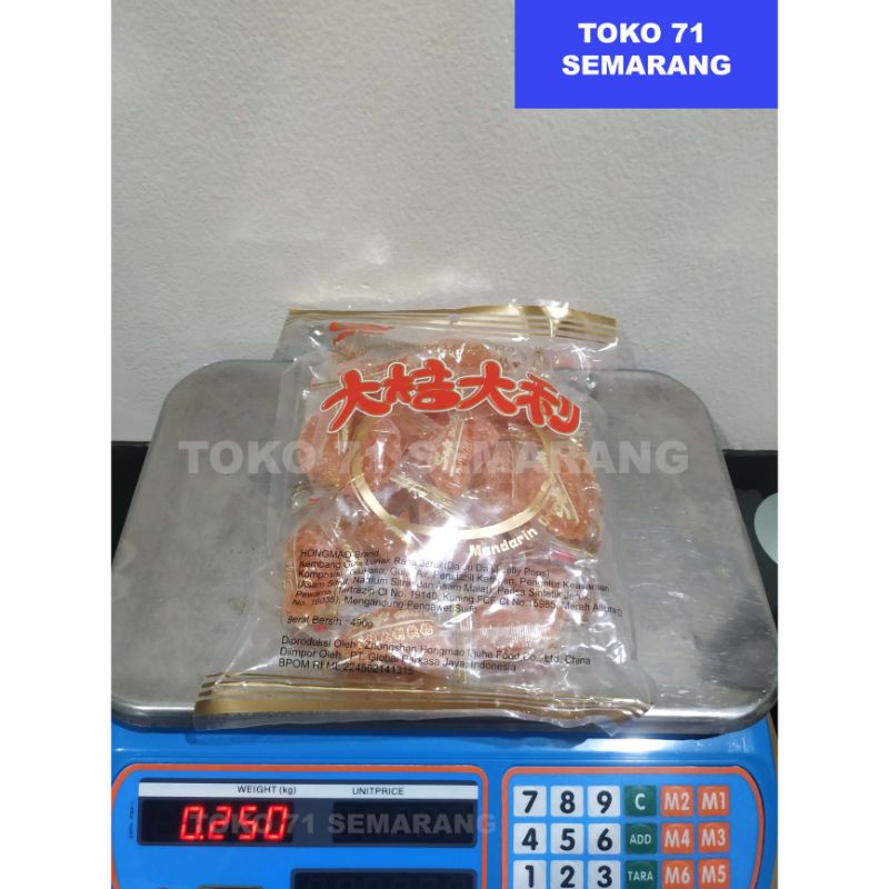 

Kembang Gula Lunak Rasa Jeruk Hong Mao Brand 490 gr