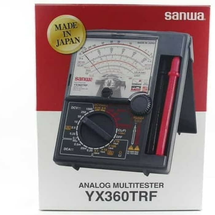 SANWA YX-360TRF ANALOG MULTIMETER / MULTITESTER MANUAL