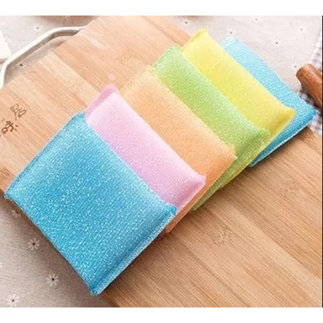 Sponge Cuci Piring /5pcs - Random Colour