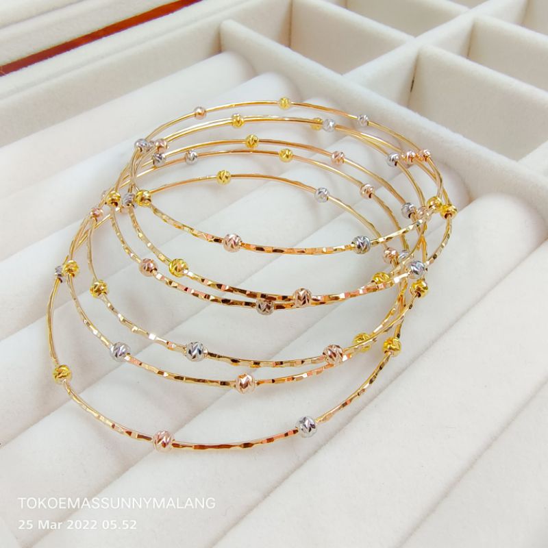 Gelang krincing kadar 300%375%700%